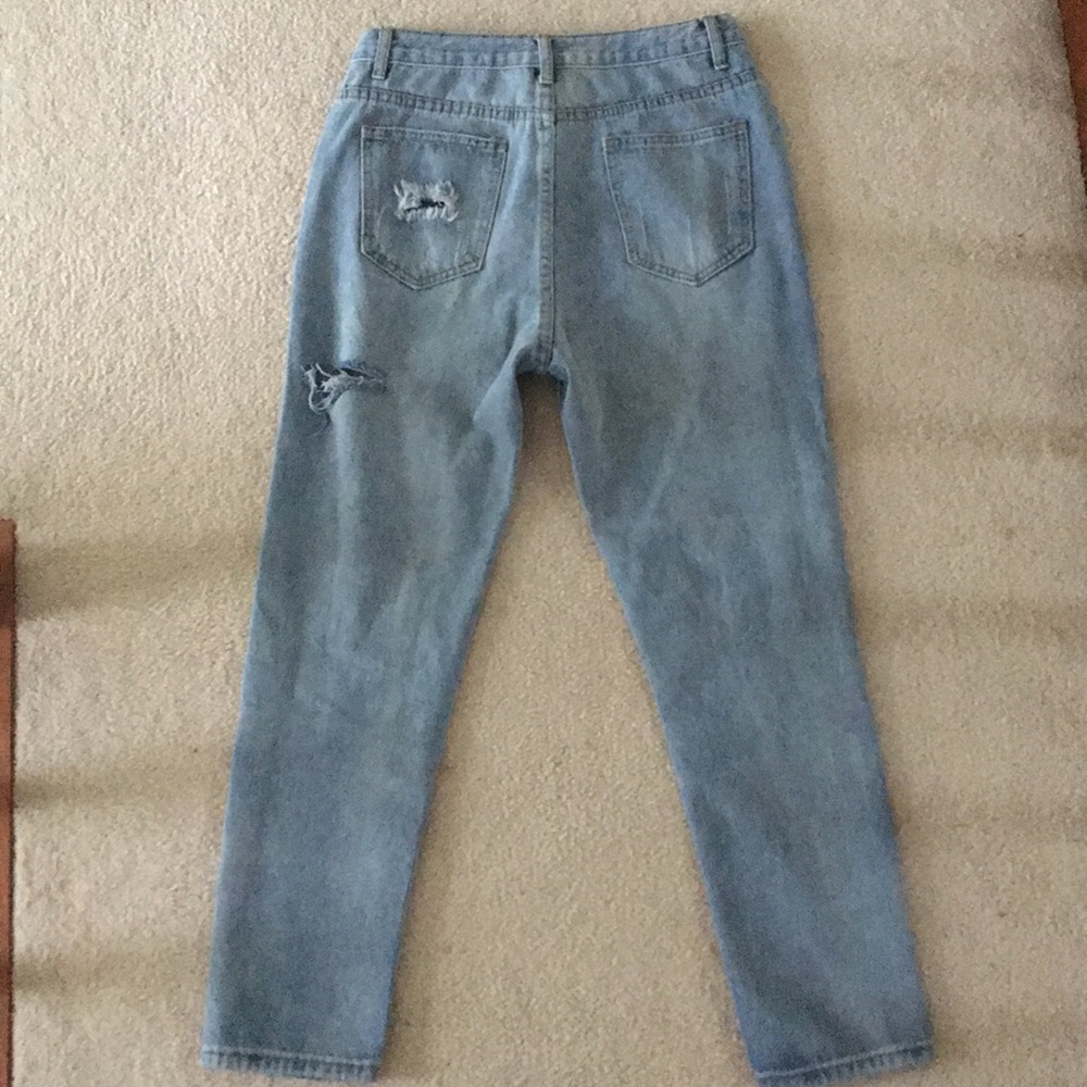 Cut out ripped jeans - Picture 4 of 5